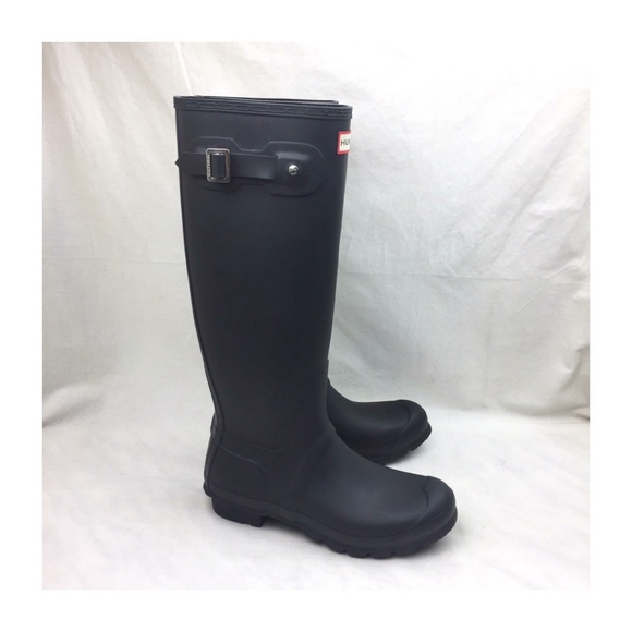 HUNTER Original Tall Waterproof RainBoot sz 9 & 10 - Picture 2 of 15
